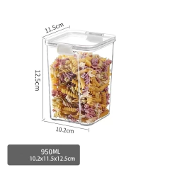 Imagen de Contenedor Frasco Hermético Apilable Acrílico