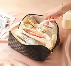 Imagen de Organizador Neceser Porta Cosméticos Bolso Cuero Ecológico