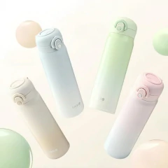 Termo-botella-acero Inoxidable 500ml Frio-calor Colores Pasteles - comprar online