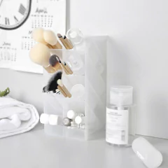 Organizador torre para escritorio-maquillaje -accesorios - lapicero - comprar online