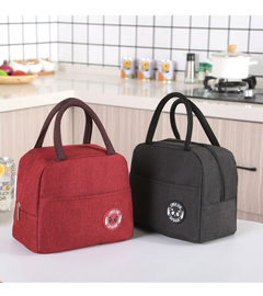 Bolso Lunchera Vianda Térmica Porta Alimento Adulto/infantil-LISO