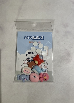 Imagen de Stickers 3D -Kit Pin Decorativos - Termos- Tazas- Celulares