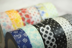 COMBO 10 unidades Washi Tape Cinta Para Decorar 12 Metros en internet