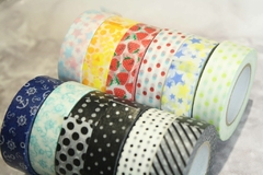 COMBO 5 unidades Washi Tape Cinta Para Decorar 12 Metros - Anantrade- My shop Kawaiii