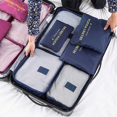 Organizador De Valija Neceser X6 Viaje Acceso Estuches Ropa - comprar online