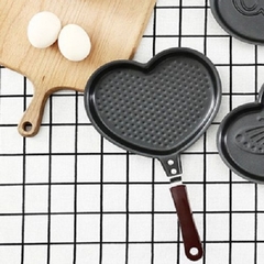 Mini Sartén Waffles Panqueque Huevo Frito Teflón 18cm Kawaii en internet