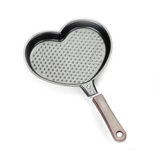 Mini Sartén Waffles Panqueque Huevo Frito Teflón 18cm Kawaii