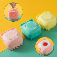 Cepillo De Silicona Facial Corporal Manual Suave Masaje Baño - comprar online