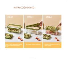 Cubetera Hielera con tapa con caja de almacenamiento - comprar online