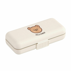 Pastillero Organizador Rectangular Hello panda - 13*6.6*3.4cm