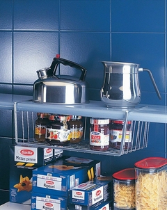 Estante Colgante Organizador Multiuso Entrepiso Cocina (M) - tienda online
