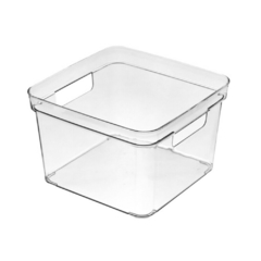 Organizador Contendor Multiuso/ Heladera Plástico Transparente Grande