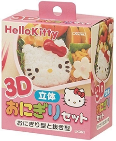 Molde Para Onigiri - Bolita De Arroz Con Diseño Hello Kitty