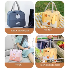 Bolso Lunchera Vianda Térmica Porta Alimento Infantil/adulto - comprar online