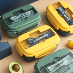 Lunchera -vianda Hermética-c/ Divisiones Microondas Lavavajillas OK - comprar online