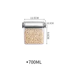 Contenedor Frasco Hermético Apilable Acrílico en internet