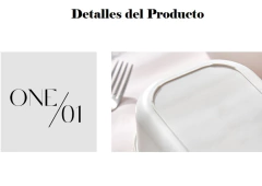 Taper De Acero De Inoxidable- Lunchera Con Divisiones Kawaii - comprar online