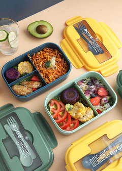 Lunchera -vianda Hermética-c/ Divisiones Microondas Lavavajillas OK en internet