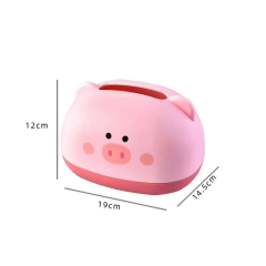 Imagen de Box Porta Pañuelos Diseño Bear&Pig