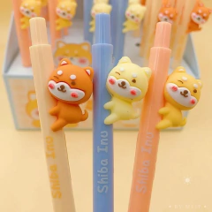Lápiz Portaminas Kawaii Shiba Inu -0.5mm