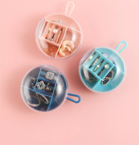 Alhajero Caja Organizadora Joyas Anillos Aros Etc Ideal para Viajes