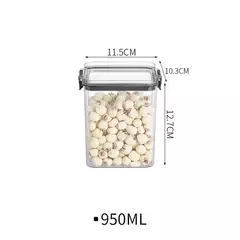 Contenedor Frasco Hermético Apilable Acrílico - Anantrade- My shop Kawaiii