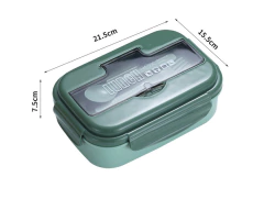 Lunchera -vianda Hermética-c/ Divisiones Microondas Lavavajillas OK en internet