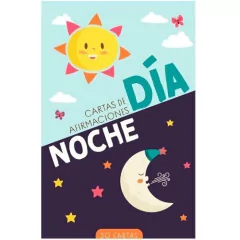 DÍA NOCHE - CARTAS DE AFIRMACIONES.-