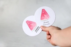 JUEGO MEMORIA FRUTAS - imprenta mayúscula