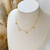 Choker Pingentes Coração Semijoia - comprar online