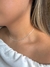 Choker Semijoia Mini Elo Lacre Prata