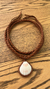 Collar Cuero Caracol marron en internet