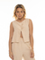 CONJUNTO CALCA PANTACOURT E COLETE DE LINHO - CON 0024 - comprar online