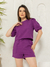 CONJUNTO SHORT ELASTICO E BLUSA MANGA PRINCESA DE LINHO.CON-0023 na internet