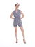 Conjunto Feminino Colete max de Botão e short Social alfaitaria. CON-0051 na internet