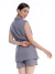 Imagem do Conjunto Feminino Colete max de Botão e short Social alfaitaria. CON-0051