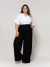 Calça Feminina PLUS SIZE Pantalona COS DE ELASTICO . CLPL-005 - HBD COMERCIO