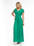 Vestido com Lastex na cintura e saia plissada- VES-008 - comprar online