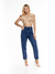 Cropped com babados nas mangas e amarração nas costas- TOP-004