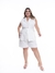 Conjunto Colete Max De Botão E Short Alfaitaria pluisze. Conpl-0051