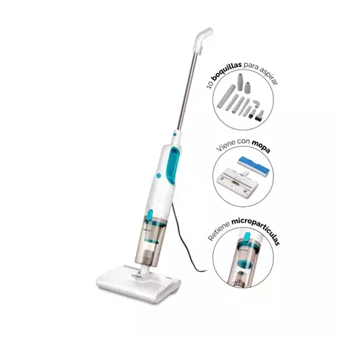 Aspiradora con mopa 2 en 1 Moppy Daewoo 400w dvc105