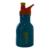 Botella metálica Kido para niños con pico 335ml celeste con naranja en internet