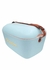 Conservadora Polarbox Retro 20 Lts Celeste con Asa Marron