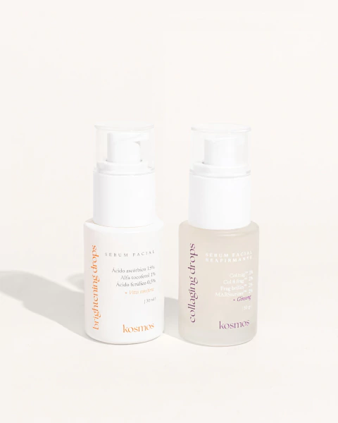 DÚO REJUVENECEDOR / Brightening Drops (VIT C) + Collaging Drops (COLÁGENO) - comprar online