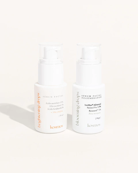 DÚO REVITALIZANTE / Brightening Drops (VIT C) + Blooming Drops (RETINOL) - comprar online