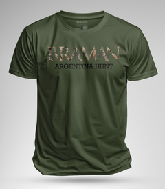 Remera de algodon manga corta - Argentina hunt - comprar online