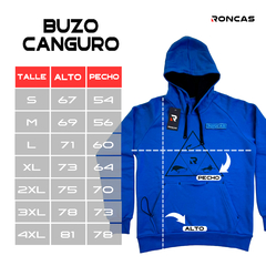 Imagen de BUZO CANGURO - AZUL