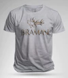 Remera de algodon manga corta - Ciervo y BRAMAN - comprar online