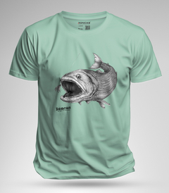 REMERA DE ALGODÓN - DORADO EN BLANCO Y NEGRO en internet