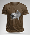 REMERA DE ALGODÓN - DORADO EN BLANCO Y NEGRO - comprar online